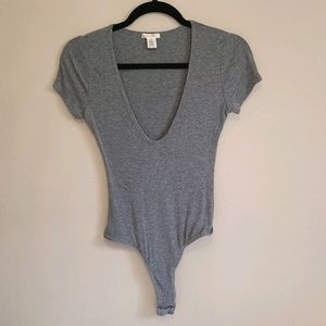 Gray Bodysuit